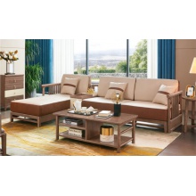 北欧布艺沙发现代客厅小户型转角沙发组合科技布沙发套装家具