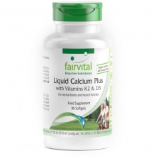 德国Fairvital 高含量海洋活性液体钙90粒