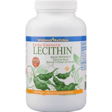 哇好自然美国原装进口大豆卵磷脂软胶囊血管清道夫清血管保健品