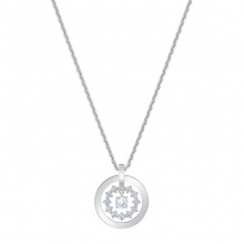 施华洛世奇 镀白金色项链 5499001