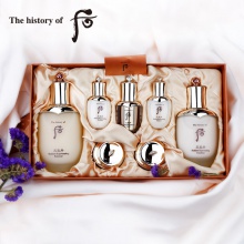 Whoo后天气丹套装礼盒 花献光彩紧颜水乳